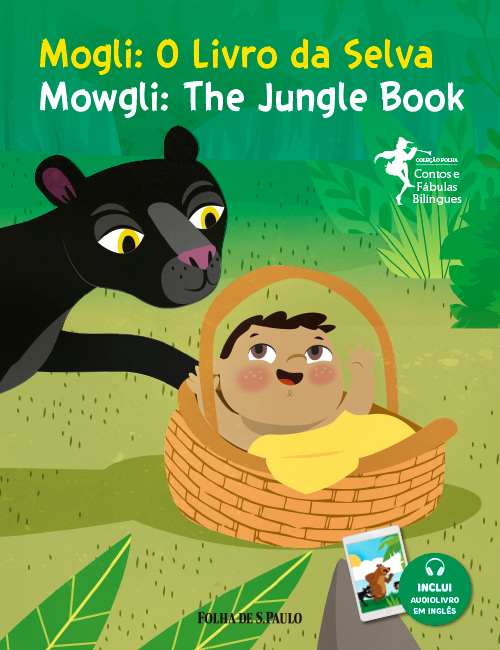 Livro em Inglês] The Jungle Book - Rudyard Kipling - Mogli O Menino Lobo -  O livro da selva